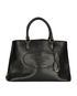 Embossed Logo Shoulder Bag, front view